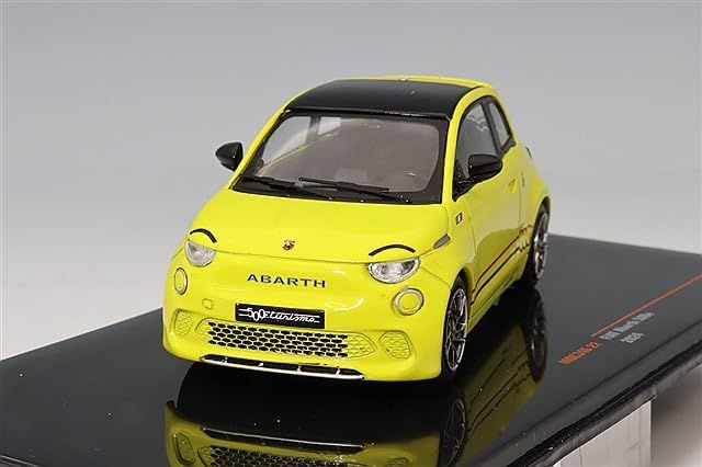 新品 イクソ 1/43 フィアット アバルト 500e 2024 イエロー