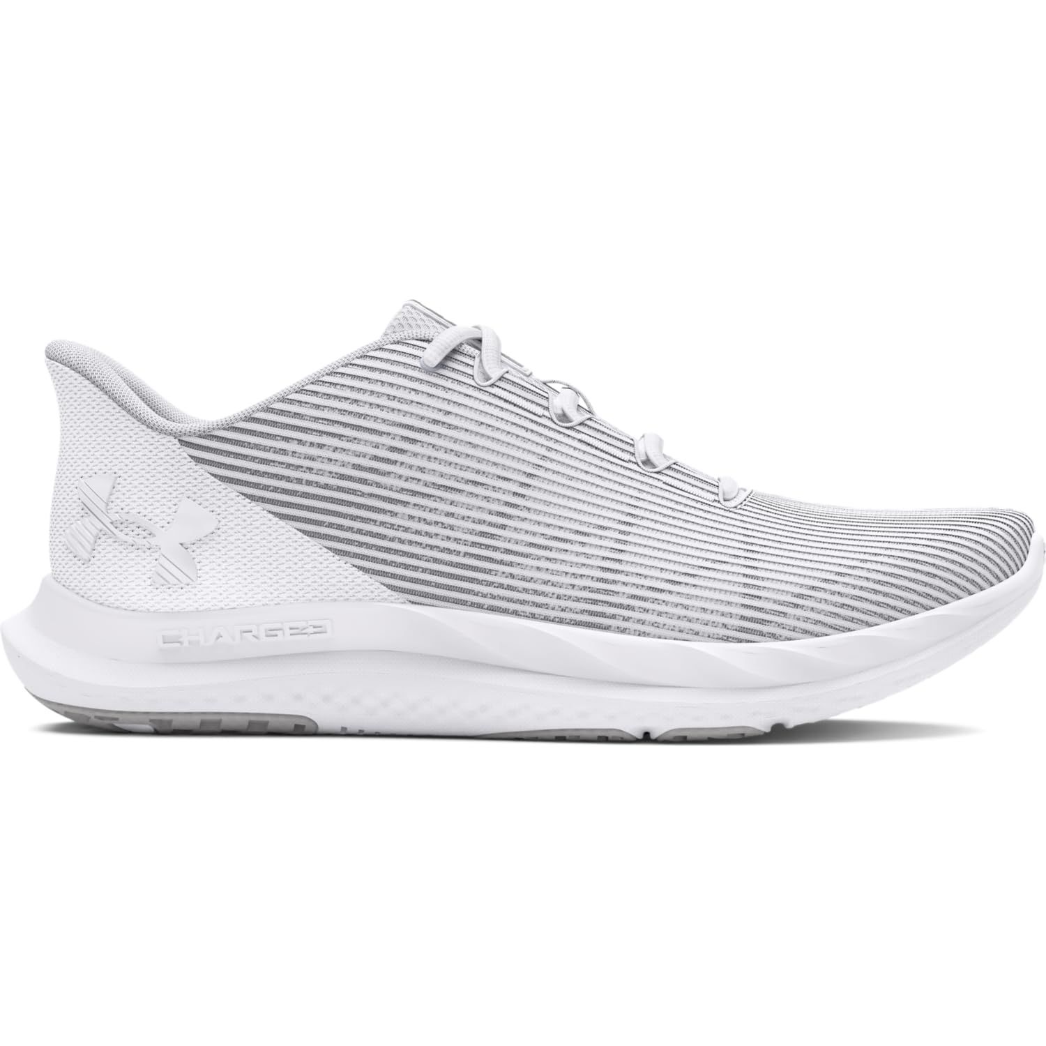 新品 [Under Armour] UA W Charged Speed Swift White/White/White 23.5
