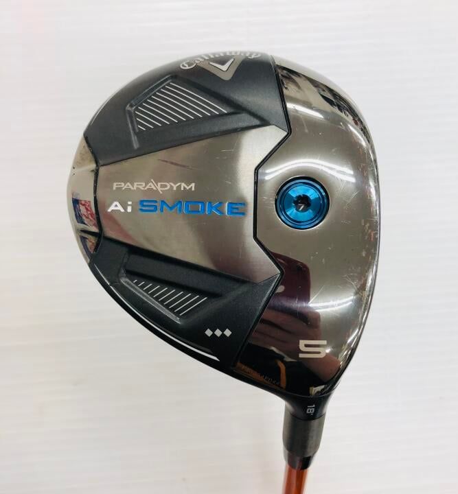 キャロウェイ　PARADYM Ai SMOKE ◆◆◆　18度　TOUR AD DI-5　Sフレックス　フェアウェイウッド　中古　ゴルフドゥ！白山松任店【最短即日発送】