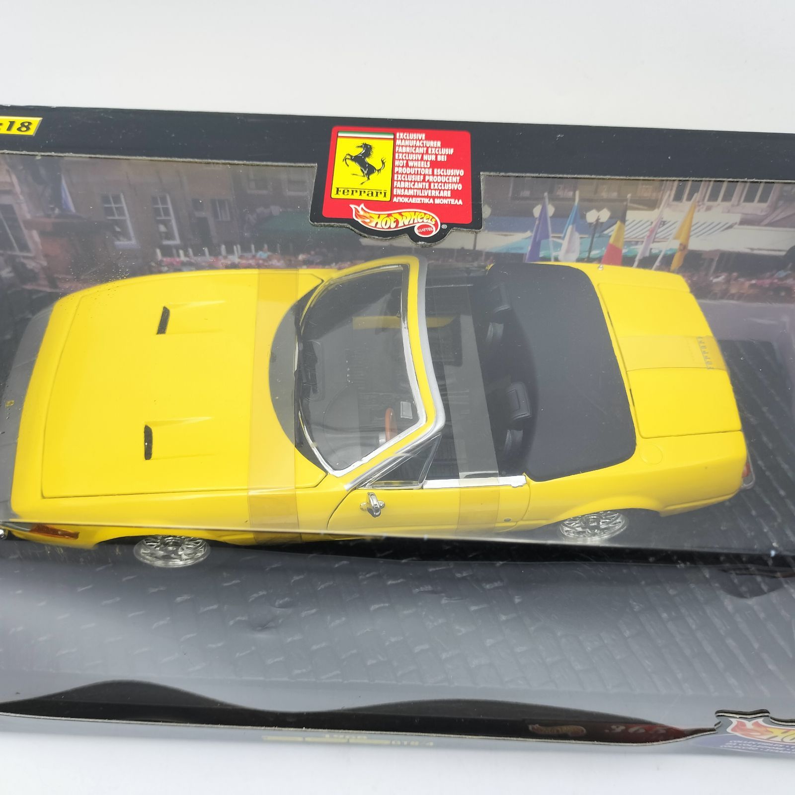 未開封】京商 ホットウィール 1/18 フェラーリ 365 GTS/4 デイトナ