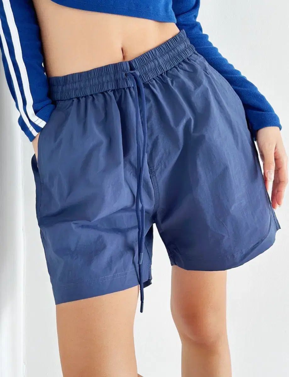 ナイロン 5分 丈 バンディング ショートパンツ M(26-29) サイズ ネイビー オレンジ まとめ 出品