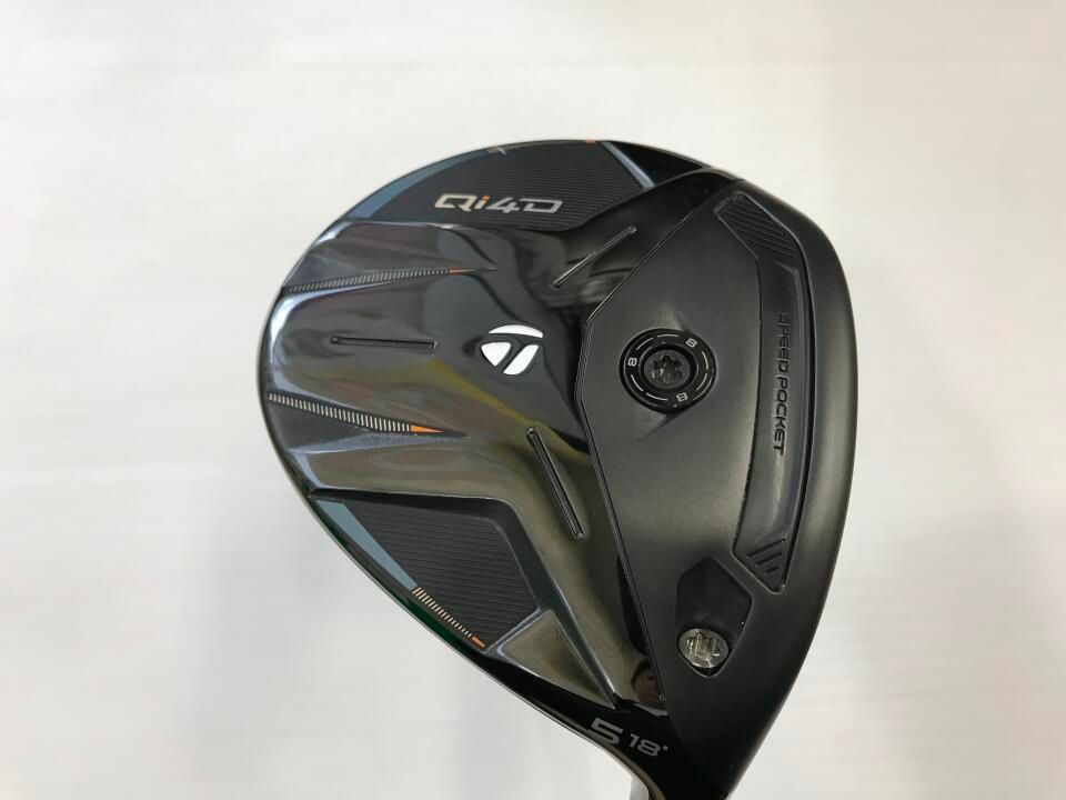 テーラーメイド　Qi4D　18度　REAX 55 (Qi4D)　SRフレックス　フェアウェイウッド　中古【最短即日発送】