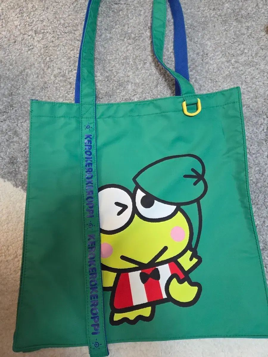 けろっぴ グリーン トートバッグ サンリオ