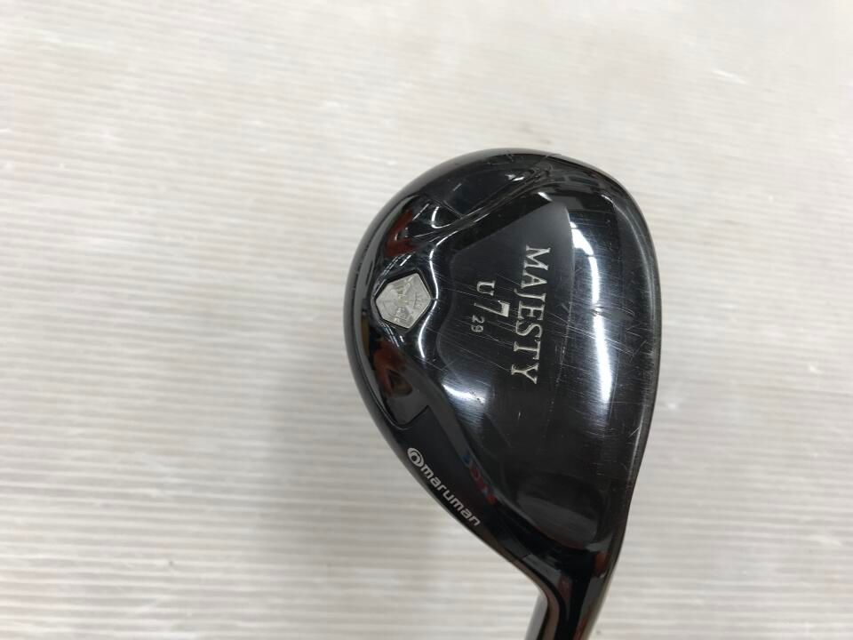 マジェスティゴルフ　【訳あり】マジェスティ ロイヤル ブラック　29度　マジェスティ LV510　Rフレックス　ユーティリティ　中古　ゴルフドゥ！成田美郷台店【最短即日発送】