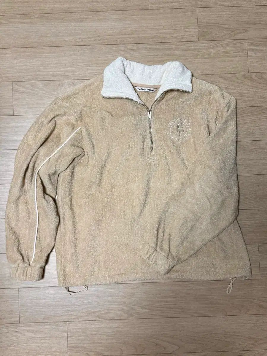 ザオープンプロダクト タオル ハーフジップアップ