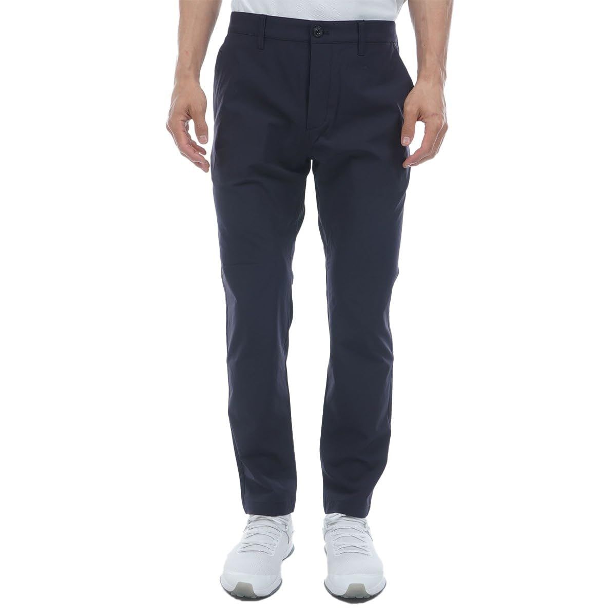 新品 [ピン アパレル] メンズ ストレートパンツ (全方向ストレッチ) / ゴルフ / 621-5131111 120_ネイビー L
