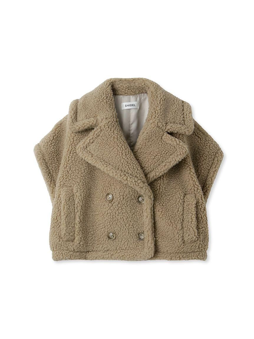 新品 ショートボアジャケット
