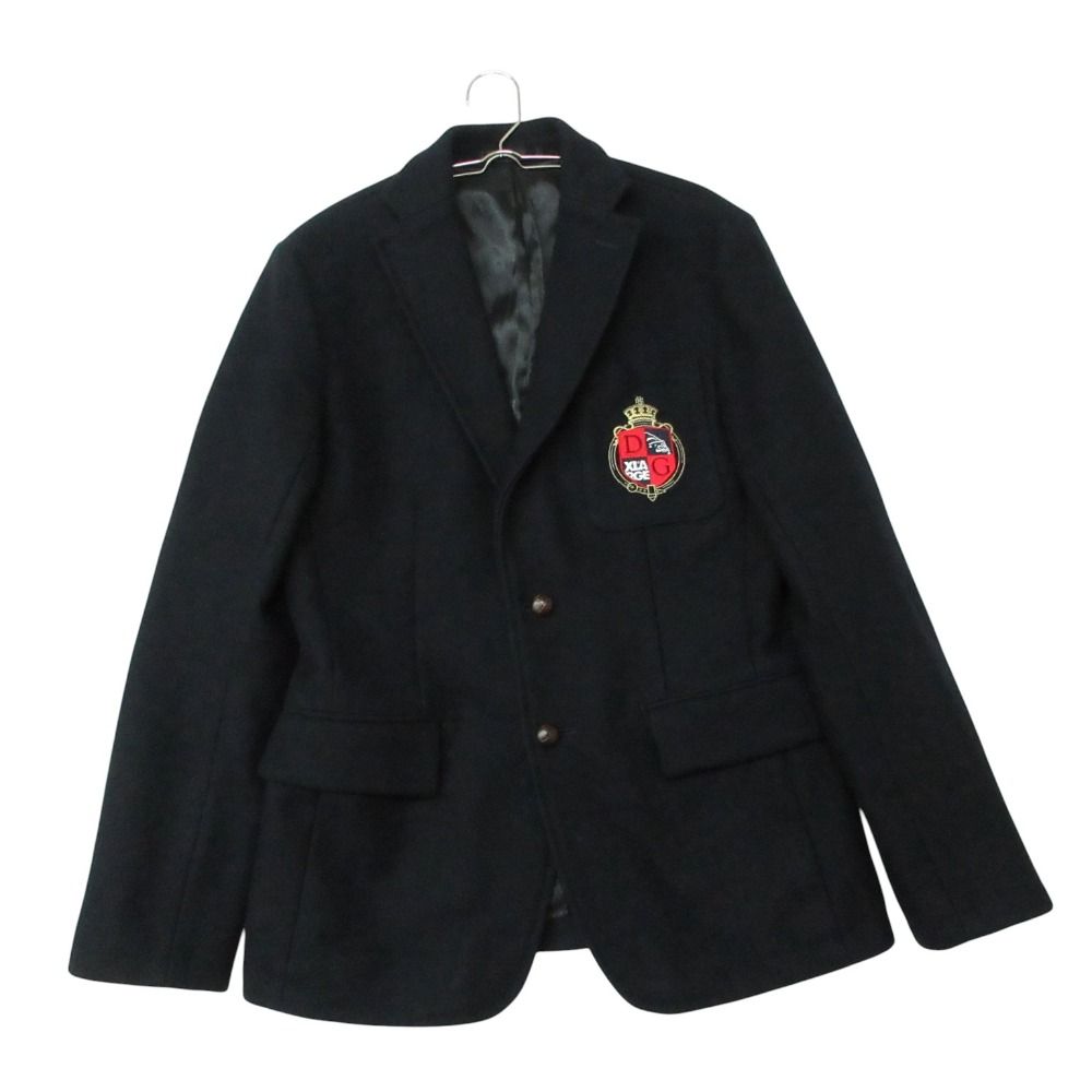 The DUFFER of ST.GEORGE ザダファーオブセントジョージ XLARGE エクストララージ テーラードジャケット コラボ 紺ブレ アウター ダブルネーム ネイビー M メンズ 【中古】