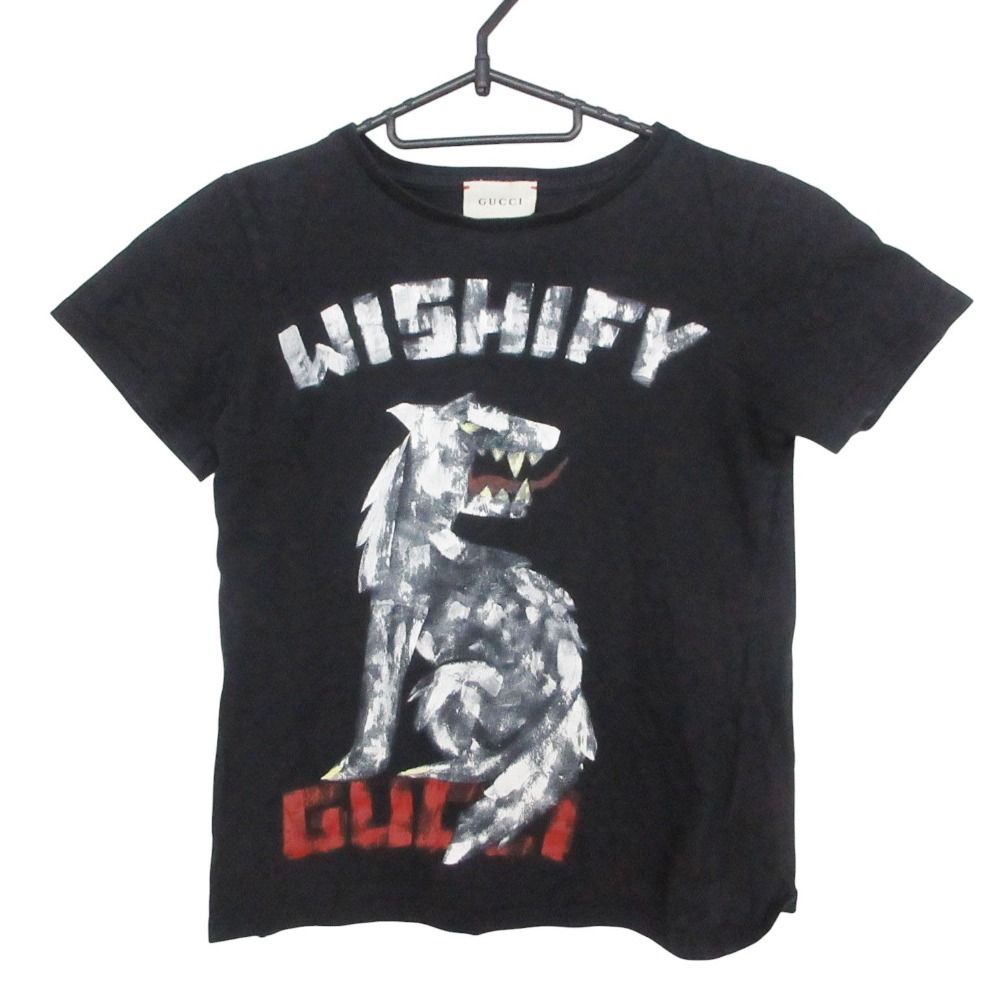 GUCCI グッチ 半袖Ｔシャツ チルドレン アニマルプリント トップス 8 【中古】