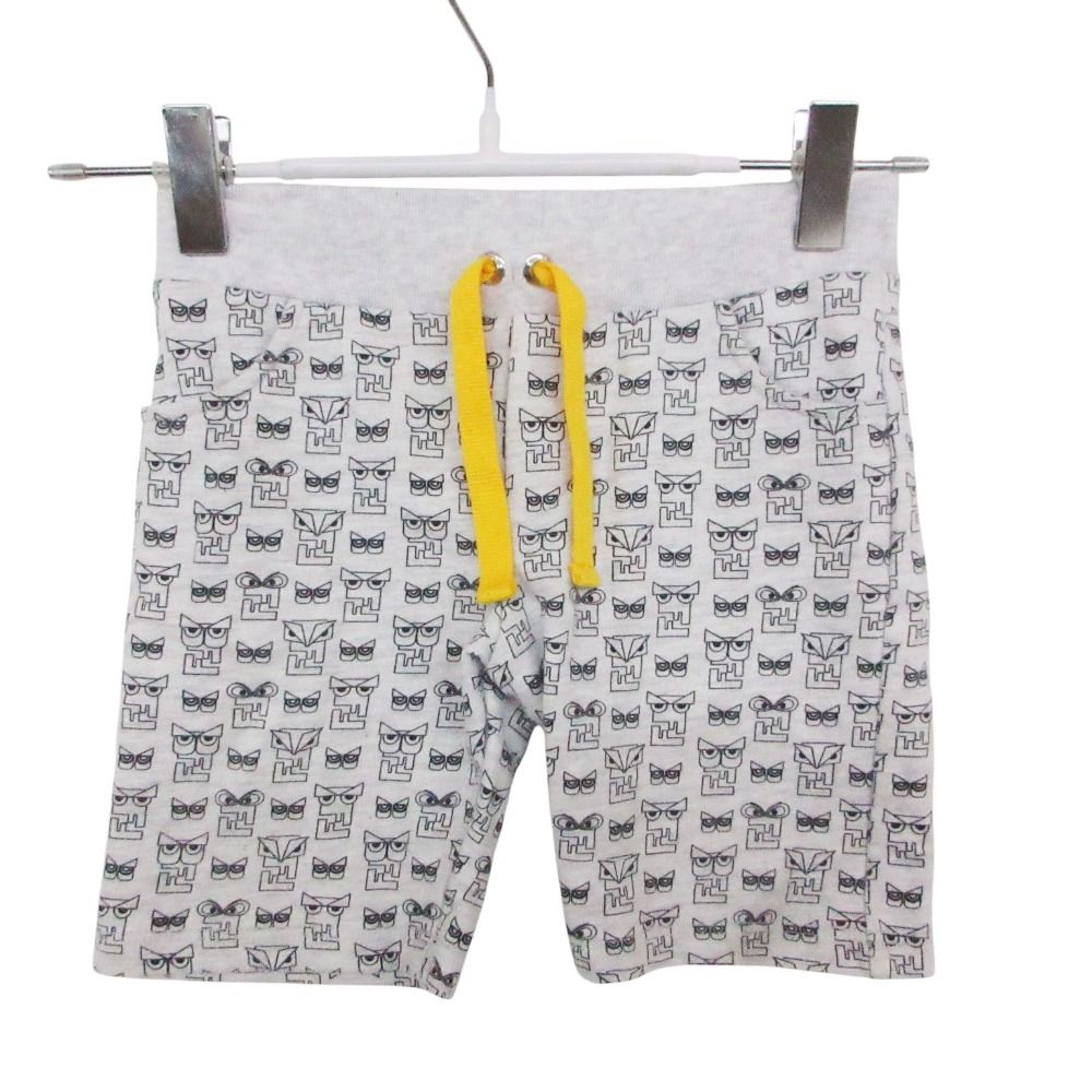 FENDI フェンディ パンツ バグス 総柄プリント スウェット ボトムス コットン 18M 【中古】