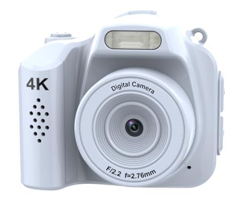 超小型デジカメ 4K ミニサイズ デジタルカメラ ビデオ録画 6400万画素 マイクロSDカード付き 30g 1600万COMSセンサー 1.54インチ大画面 多種類フィルター LEDフラッシュ 軽量 携帯便利 キーホルダーセット コンデジ bb6ffdc4