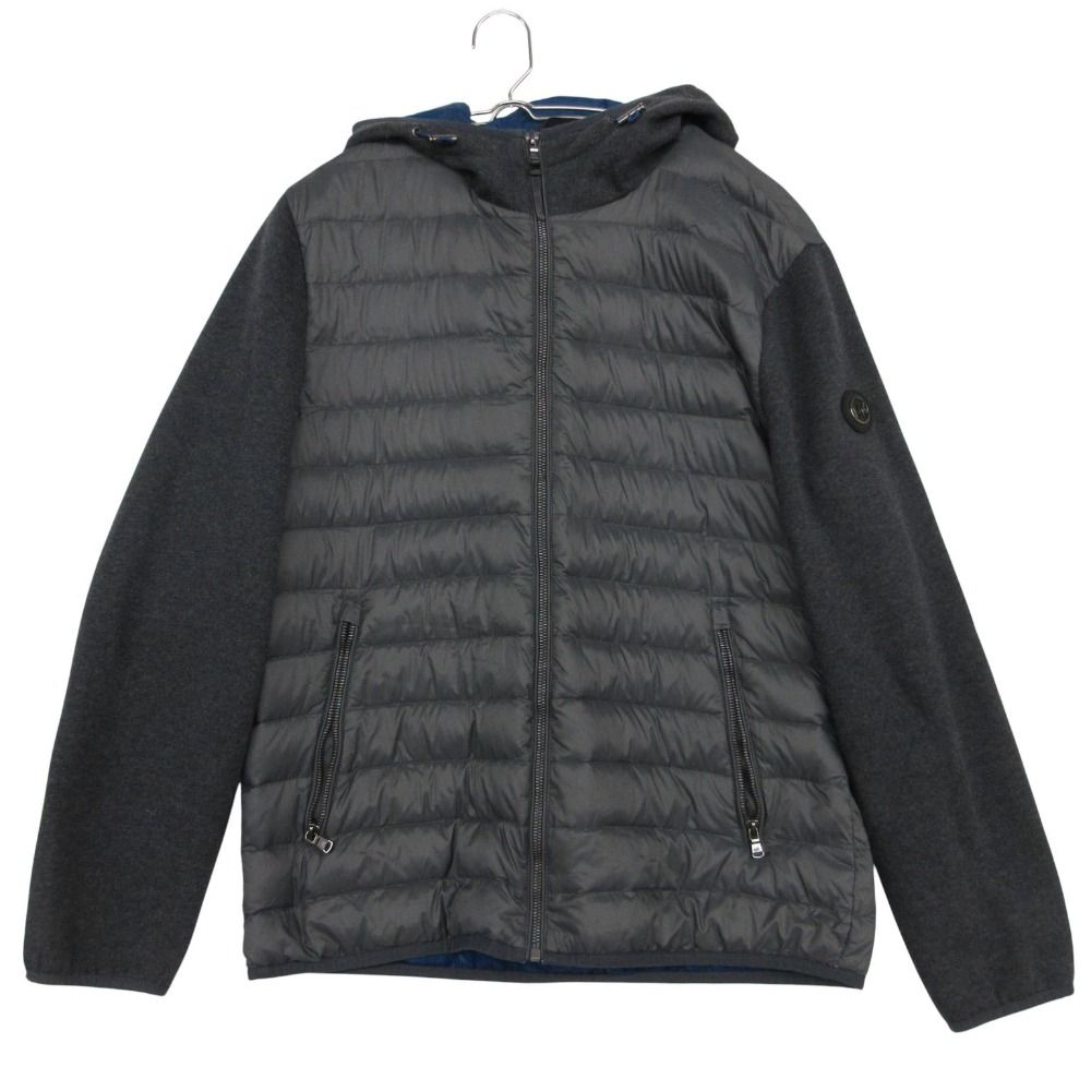Michael Kors マイケルコース ダウンジャケット アウター 長袖 ブルゾン フード グレー M【M】 メンズ 【中古】