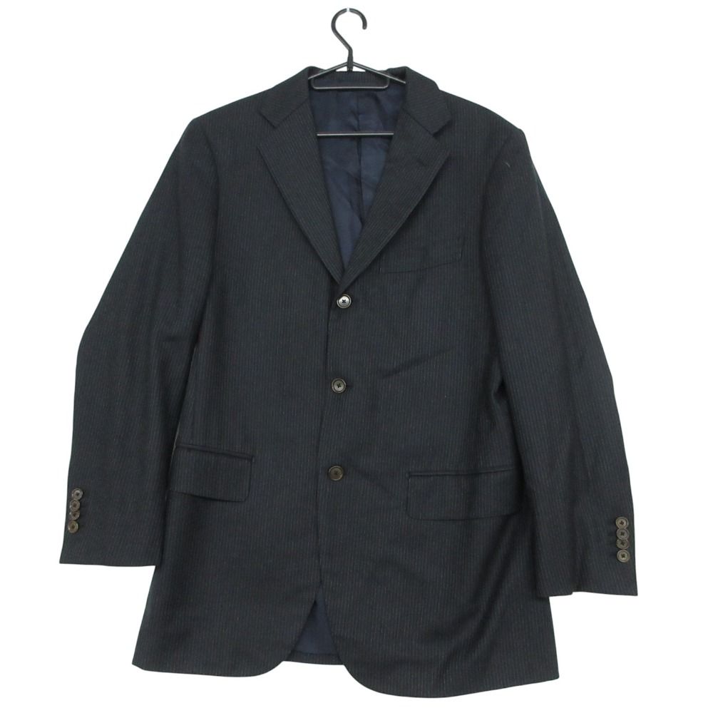 BEAMS F ビームスエフ スーツ セットアップ ストライプ柄 3B 1タック