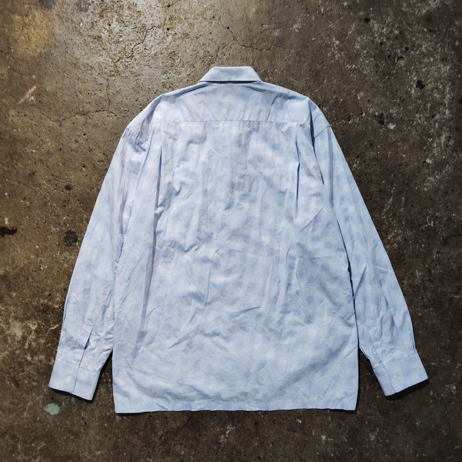 COMME des GARCONS SHIRT フリルデザインシャツ ドット 