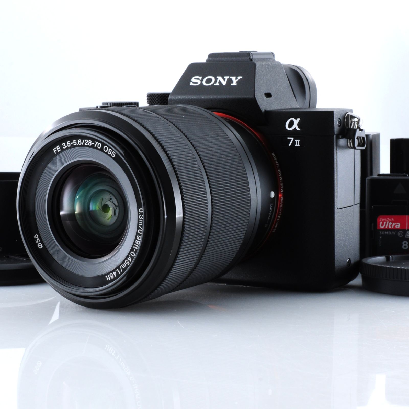 SONYの最高傑作！【ソニー】SONY α7II ILCE-7M2 + FE 28-70mm OSS レンズキット バッテリー3個付 #R290