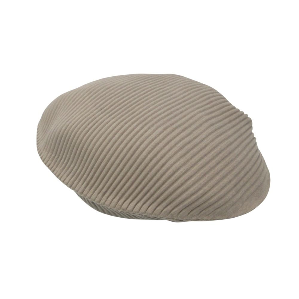 美品 20aw PLEATS PLEASE プリーツプリーズ ISSEY MIYAKE イッセイミヤケ ベレー帽 帽子 PP02AA861 ベージュ レディース 【中古】
