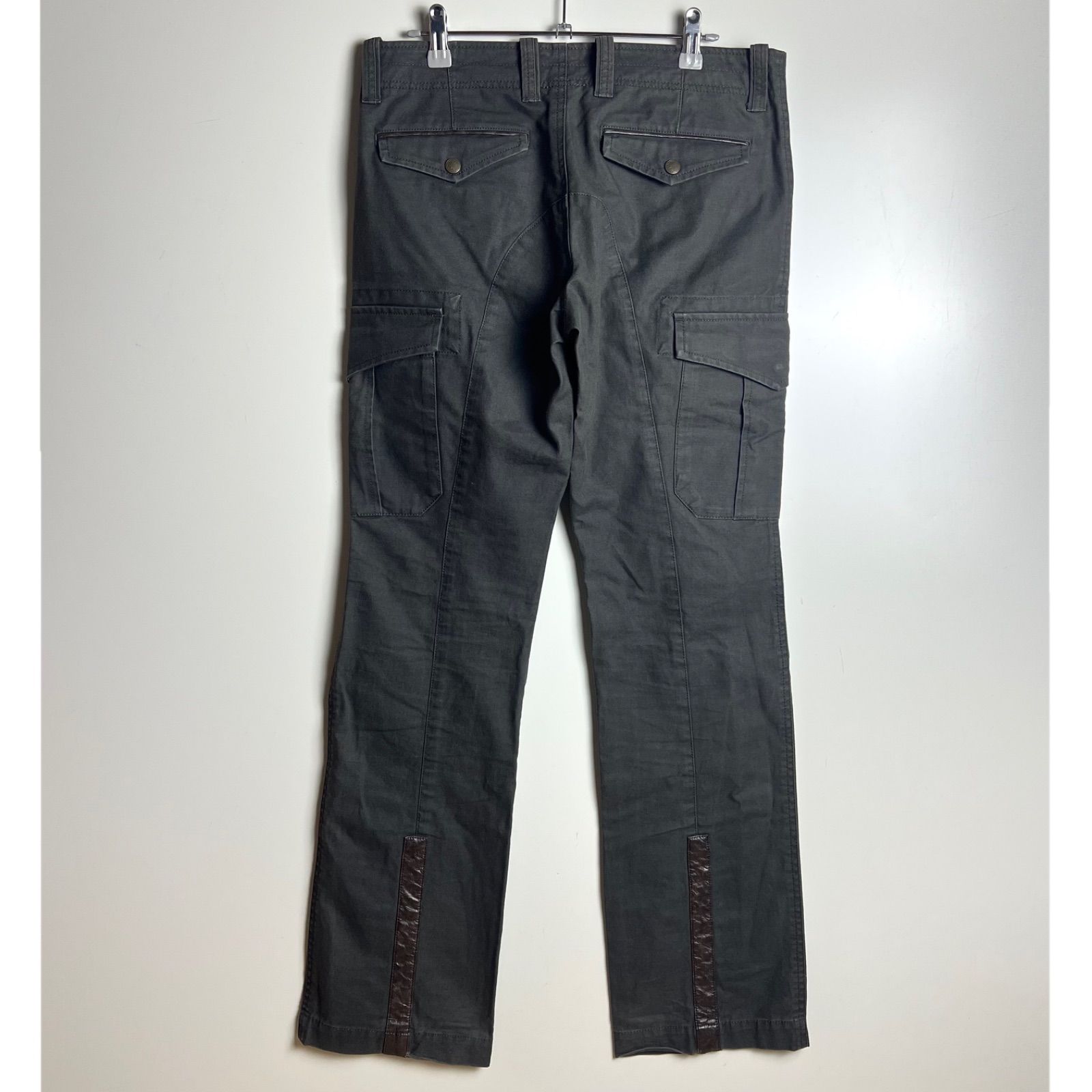 Monsieur NICOLE y2k style flare cargo pants 46 M ムッシュニコル 