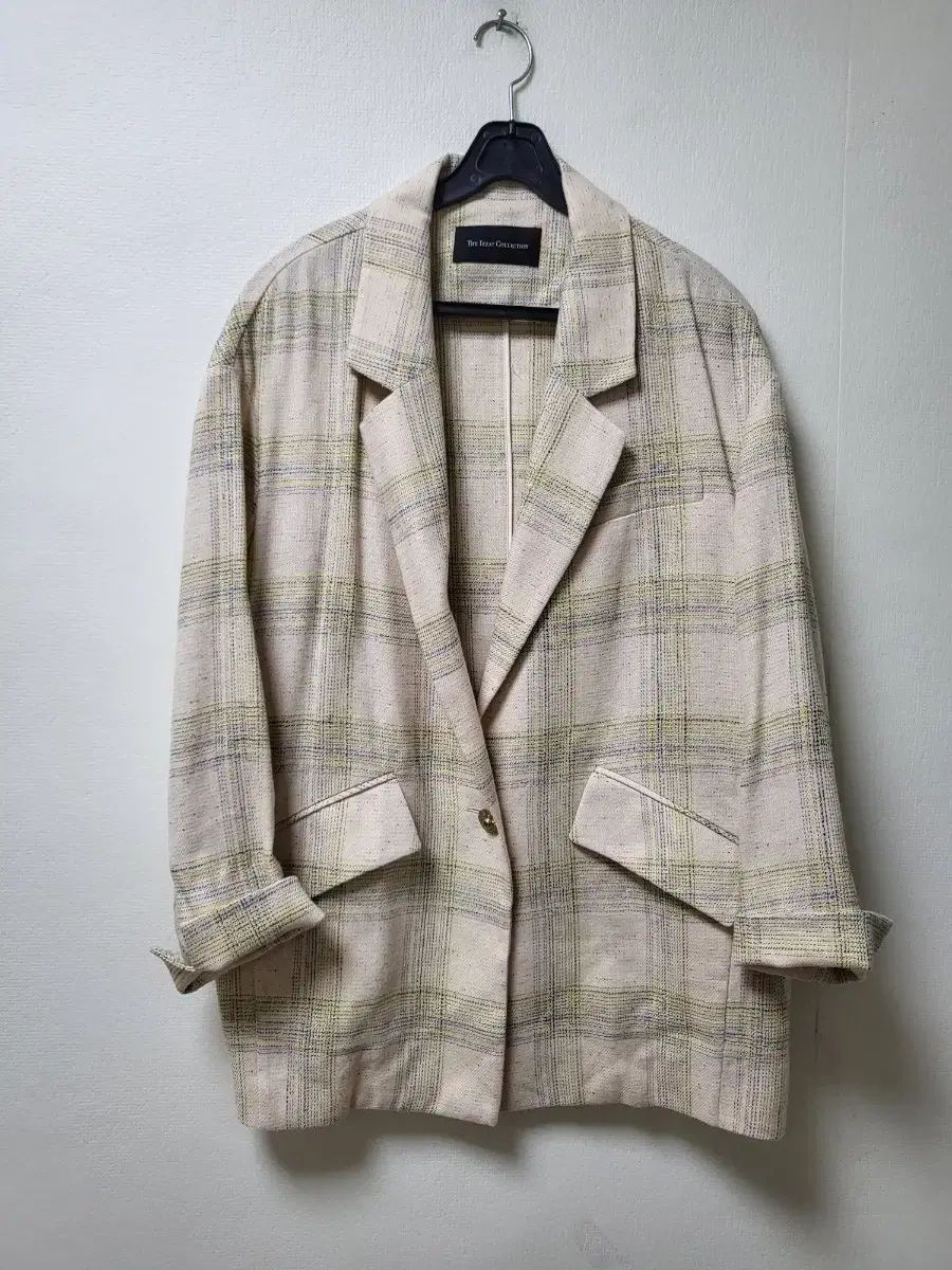 THE IZZAT ザアイザット 린넨=リネン 자켓=ジャケット 55-66