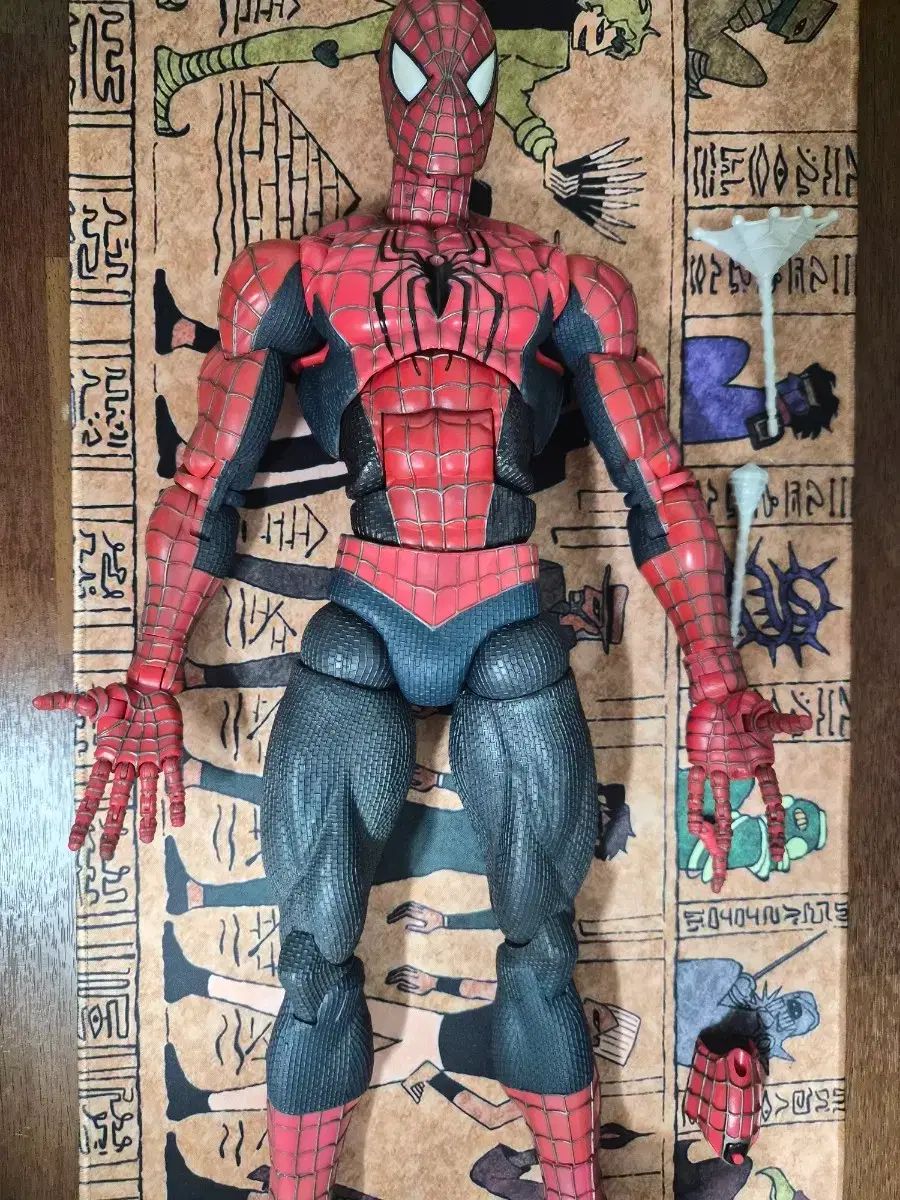 トイビーズ スパイダーマン 18インチ 67関節 開封品