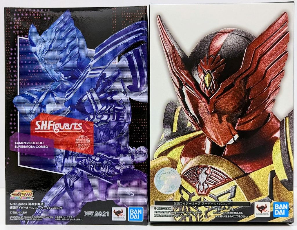 BANDAI SPIRITS S.H.Figuarts 真骨彫製法 フォーゼ&オーズ MOVIE大戦 MEGAMAX 仮面ライダーオーズ スーパータトバ コンボ