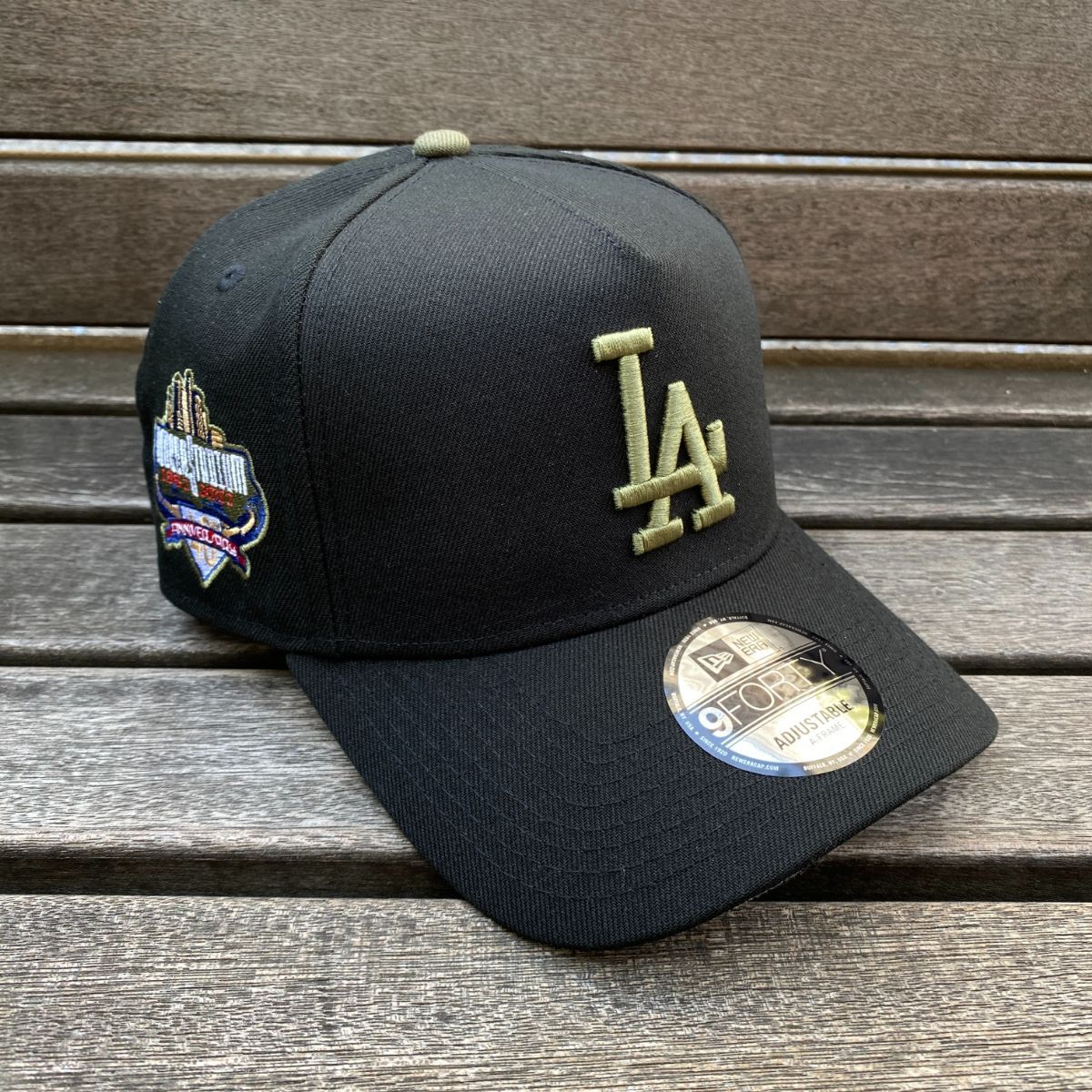 海外限定 Newera ニューエラ 9Forty Aフレーム LA Dodgers ドジャース 40th Anniv キャップ (940-324)