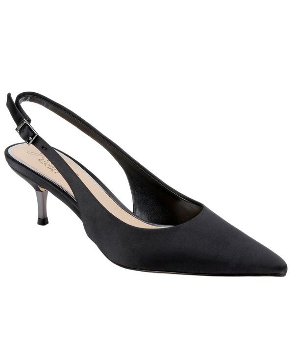 ジュウェルダグレイミシュカ レディース シューズ パンプス Jewel Badgley Mischka Womens Ilana Pointed Toe Pumps Black Satin ブラック