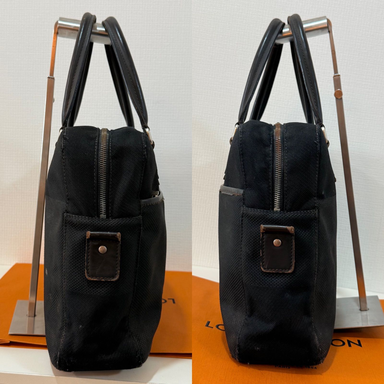 LOUIS VUITTON ルイヴィトン ダミエジェアン ビジネスバック 美品