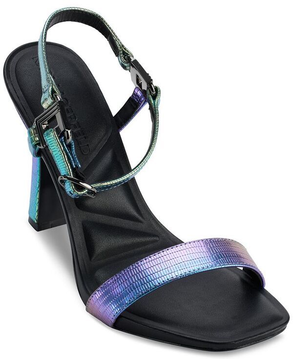 カール ラガーフェルド レディース シューズ サンダル ヒール KARL LAGERFELD PARIS Womens Cybil HighHeel Sandals Multi マルチカラー