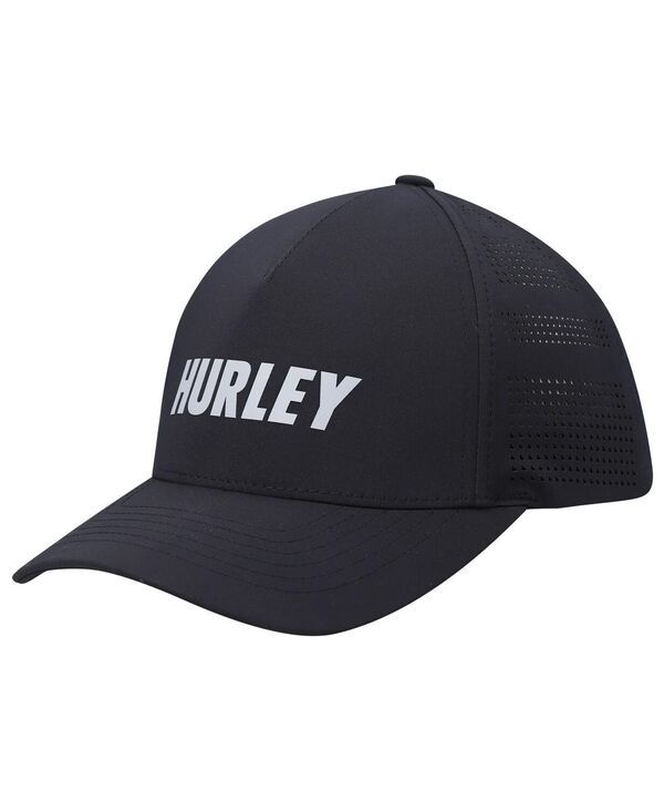 ハーレー メンズ アクセサリー 帽子 Hurley Mens Black Canyon Adjustable Hat Black ブラック