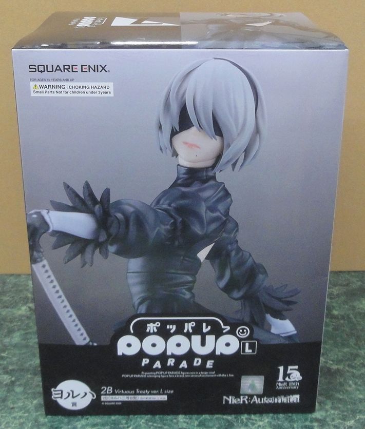 POP UP PARADE 2B(ヨルハ二号B型) L size 白の約定ver フィギュア POP UP PARADE 2B(ヨルハ二号B型) L size -白の約定ver