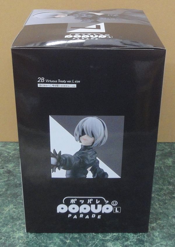 POP UP PARADE 2B(ヨルハ二号B型) L size 白の約定ver フィギュア POP UP PARADE 2B(ヨルハ二号B型) L size -白の約定ver