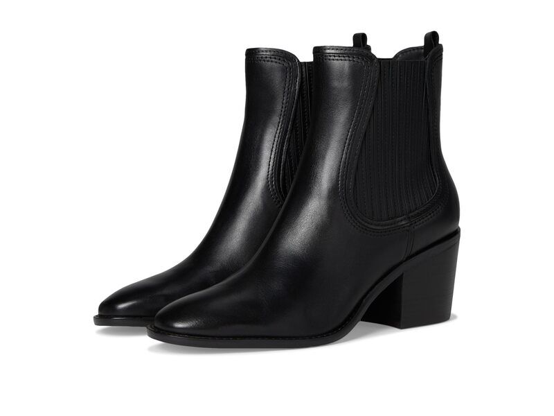 コールハーン レディース シューズ ブーツ・レインブーツ チェルシー Cole Haan Janelle Chelsea Booties Black Leather ブラック