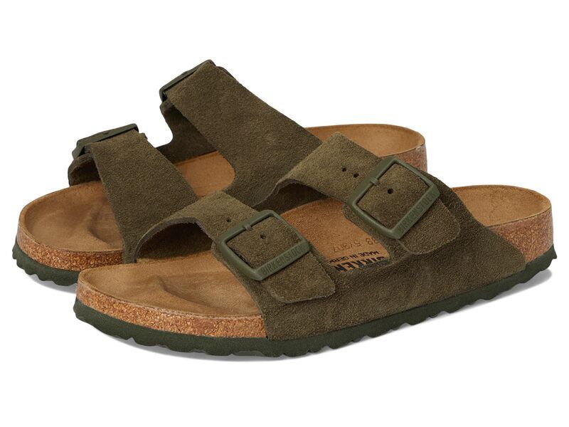 ビルケンシュトック レディース シューズ サンダル スエード Birkenstock Arizona Suede Thyme