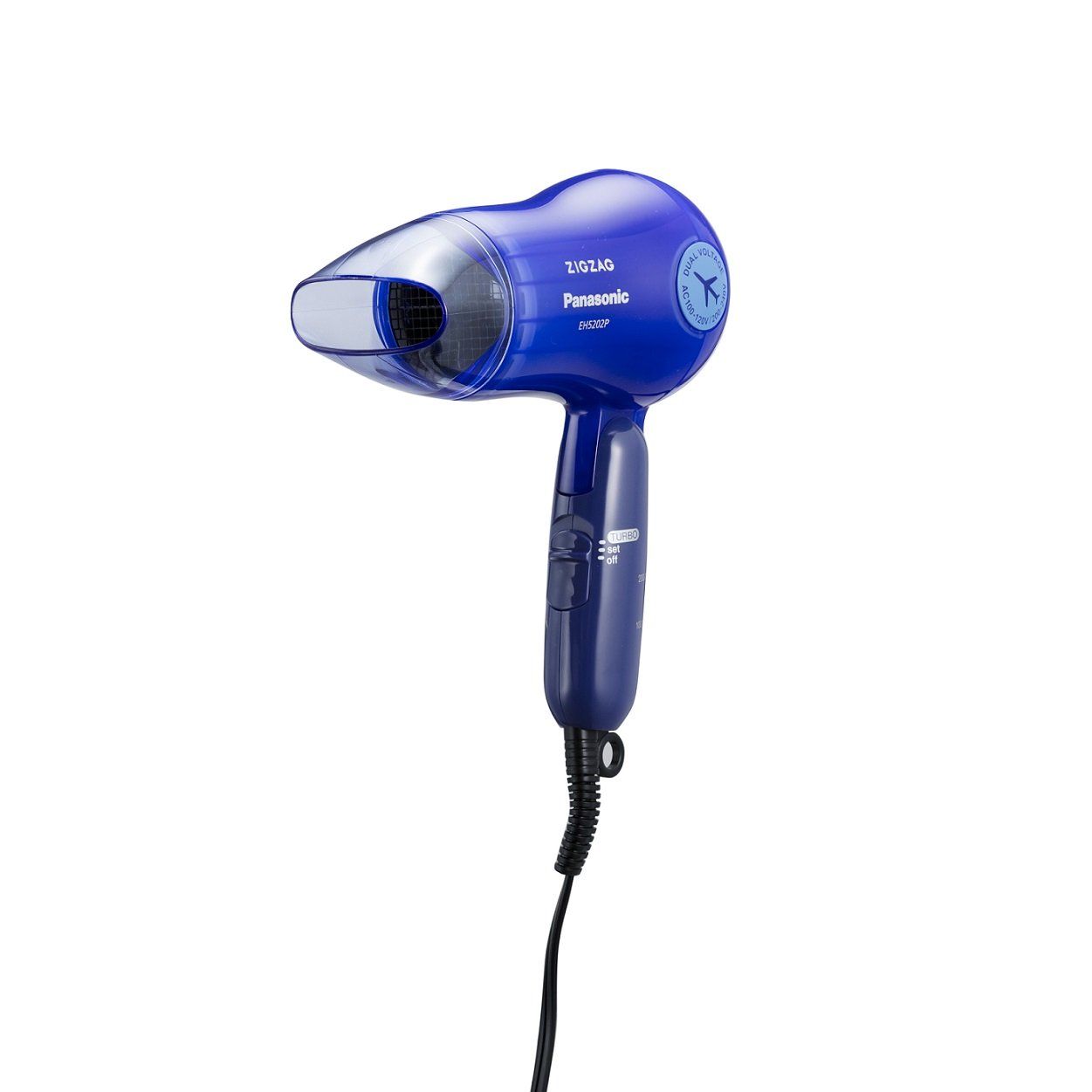 その他パナソニック ヘアドライヤー ZIGZAGターボドライ1200 青