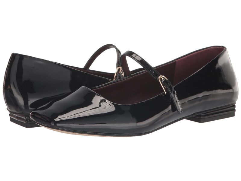 フランコサルト レディース シューズ サンダル Franco Sarto Tinsley Mary Jane Flats Black Synthetic ブラック