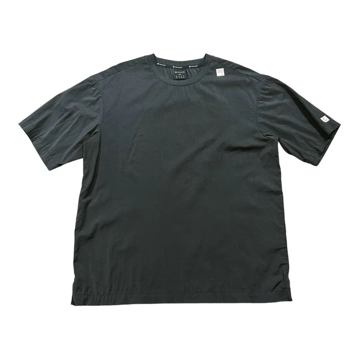 (即納) Snow Peak(スノーピーク) ナイロン ウォームアップ 半袖Tシャツ
