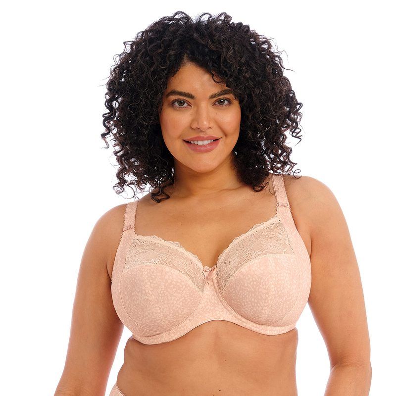 エロミ レディース アンダーウェア ブラジャー レース elomi Morgan Underwire Full Cup Bra with Stretch Lace Cameo Rose 17,266円