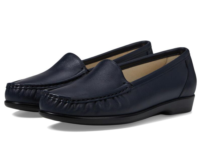 サス レディース シューズ スリッポン・ローファー SASimplify Comfort Loafer Navy ネイビー