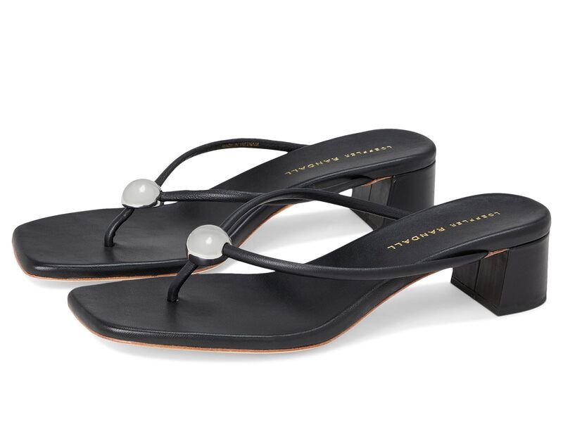 ロフラー ランダル レディース シューズ ヒール Loeffler Randall Odessa Heeled Mules w Hardware Black ブラック