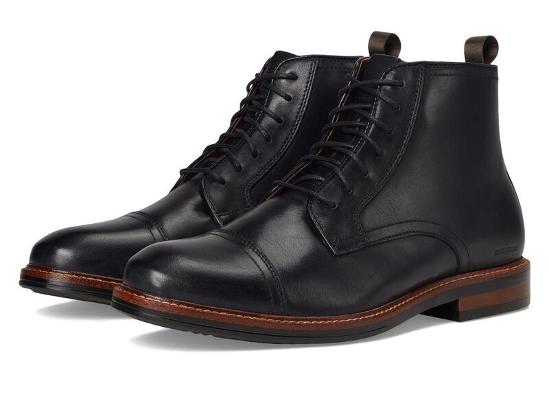 ジョンストンアンドマーフィー メンズ シューズ ブーツ・レインブーツ キャップ Johnston Murphy XC Durham Cap Toe Boots Black Waterproo ブラック