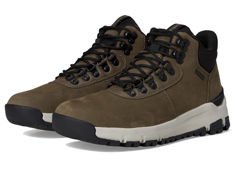 ダナム メンズ シューズ ブーツ・レインブーツ Dunham Alpine Mid Boots Dark Taupe Leat トープ