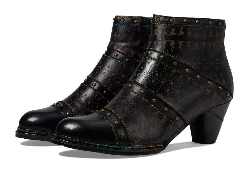 スプリングステップ レディース シューズ ブーツ・レインブーツ LArtiste by Spring Step Niobe Black Multi ブラック