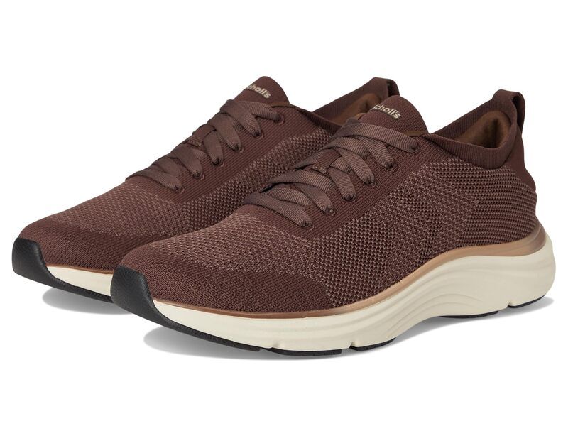 ドクター・ショール メンズ シューズ スニーカー Dr Scholls Feel Ready Dark Brown Fabr ブラウン