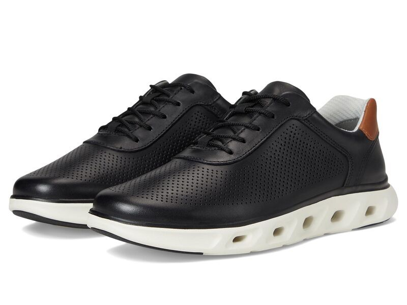 ジョンストンアンドマーフィー メンズ シューズ スニーカー Johnston Murphy Reactivate UThroat Black Full Grai ブラック