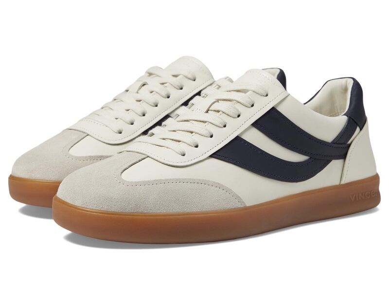 ヴィンス メンズ シューズ スニーカー レース Vince OasisM LaceUp Retro Sneakers Foam WhiteNigh ホワイト