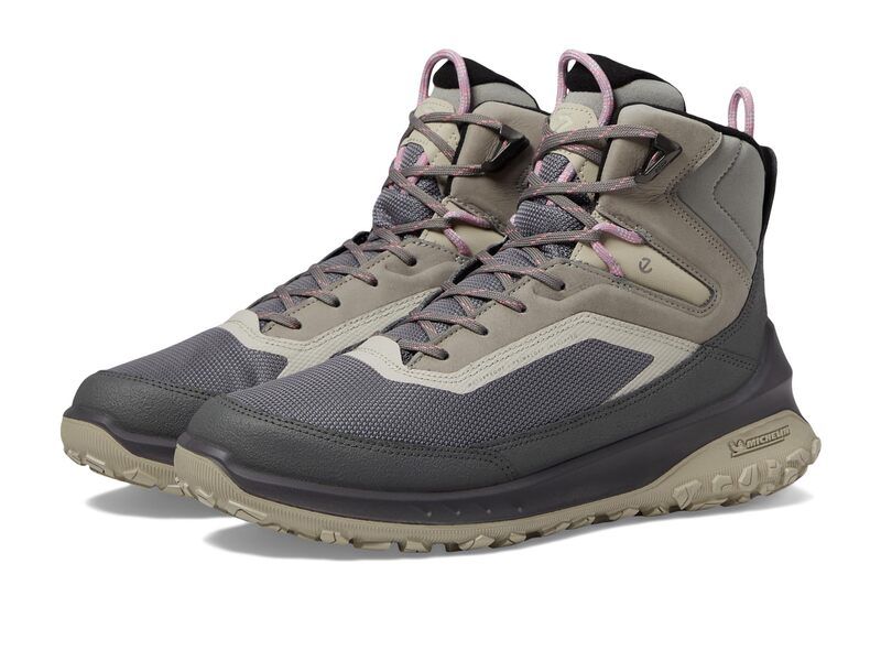 エコー レディース シューズ ブーツ・レインブーツ ECCO Sport Ultra Terrain Waterproof Mid Warm Hiking BootsteelWildove