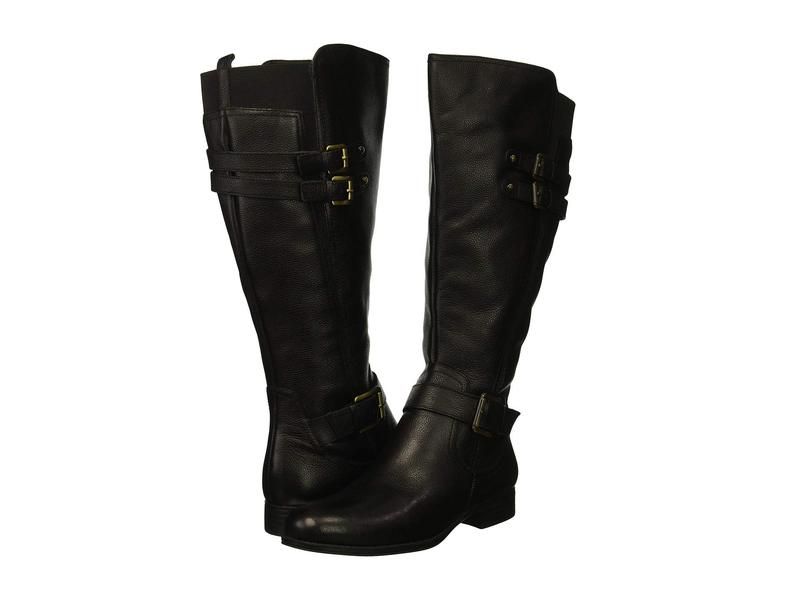 ナチュライザー レディース シューズ ブーツ・レインブーツ Naturalizer Jessie Wide Calf Black Wide Calf ブラック