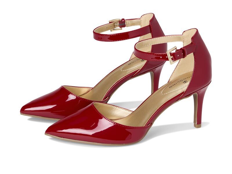 バンドリーノ レディース シューズ ヒール Bandolino Ginata Rosy Red Sleek レッド