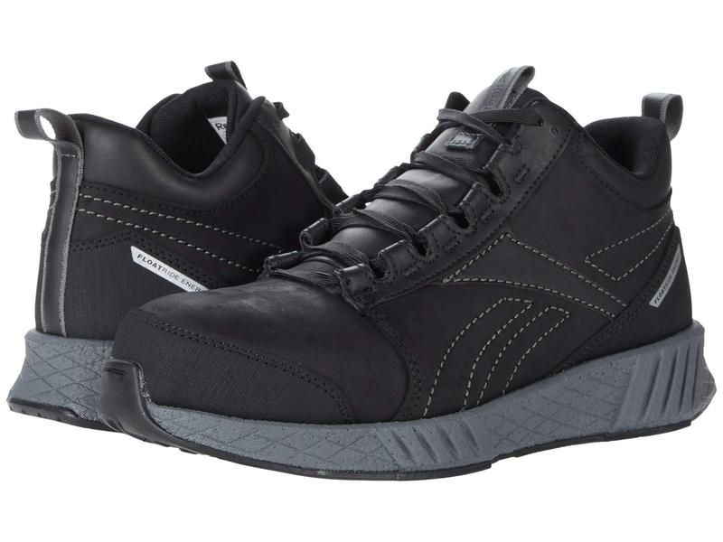 リーボック メンズ シューズ スニーカー Reebok Work Fusion Flexweave Work Composite Toe BlackGrey ブラック