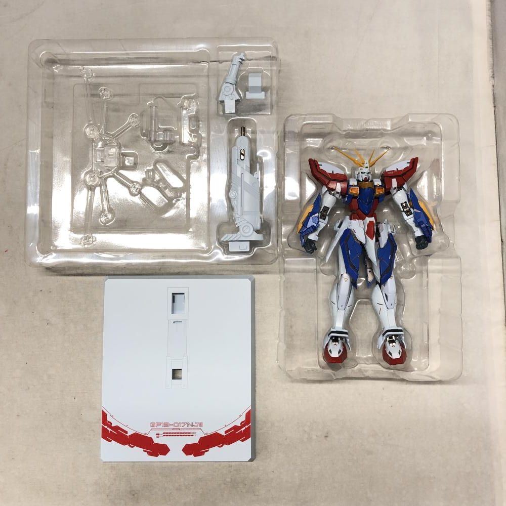 中古】バンダイ METAL BUILD ゴッドガンダム＆ゴッドガンダム弐